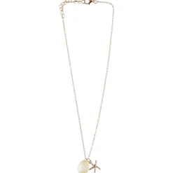 Collier avec pendentifs coquillages pour fille