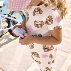 Combinaison courte à manches courtes imprimé Skye Pat Patrouille pour bébé fille