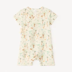 Combinaison courte ouverture kimono pour bébé garçon