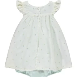 Combinaison courte robe effet 2 en 1 fantaisie pour bébé fille