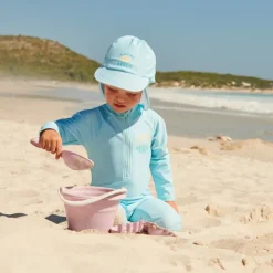 Combinaison de bain manches longues anti-UV print fantaisie pour bébé garçon