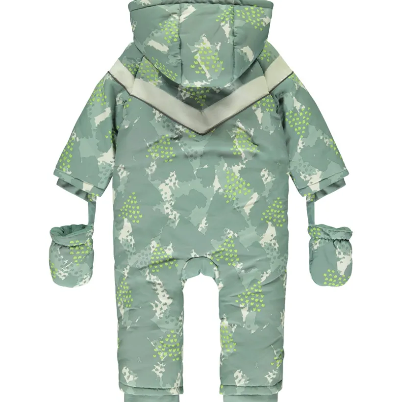 Combinaison de ski + capuche amovible pour bébé garçon