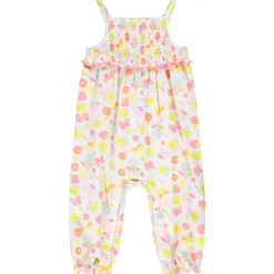 Combinaison longue imprimé fruits pour bébé fille