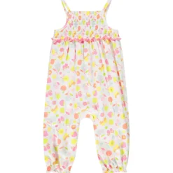 Combinaison longue imprimé fruits pour bébé fille