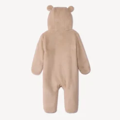 Combi-pilote en sherpa uni ourson pour bébé garçon