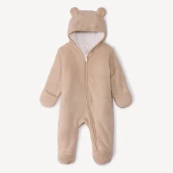 Combi-pilote en sherpa uni ourson pour bébé garçon