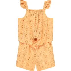 Combishort en broderie anglaise pour fille