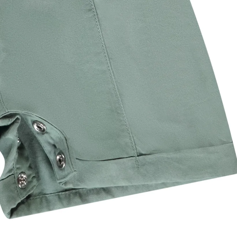 Combi-short fantaisie avec ceinture pour bébé fille
