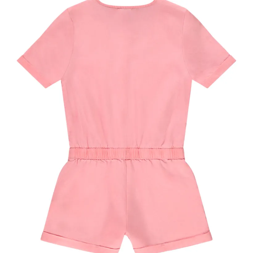 Combishort fluide à poches pour fille