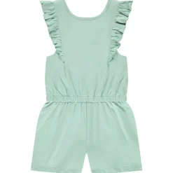 Combi-short sans manches avec volants pour fille