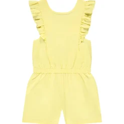 Combi-short sans manches avec volants pour fille