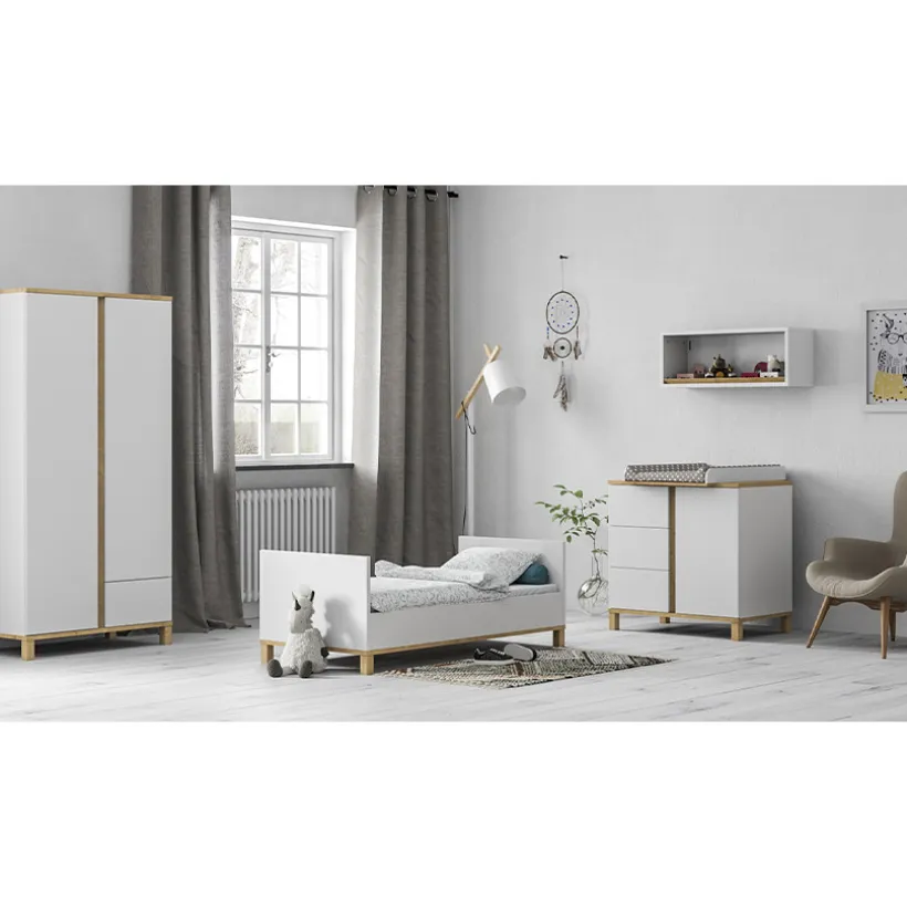 Commode Altitude - Bois / Blanc