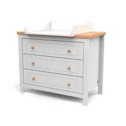 Commode 3 tiroirs avec plan à langer Maidstone