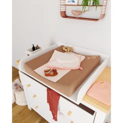 Commode 3 tiroirs avec plan à langer Maidstone