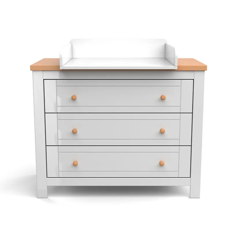 Commode 3 tiroirs avec plan à langer Maidstone