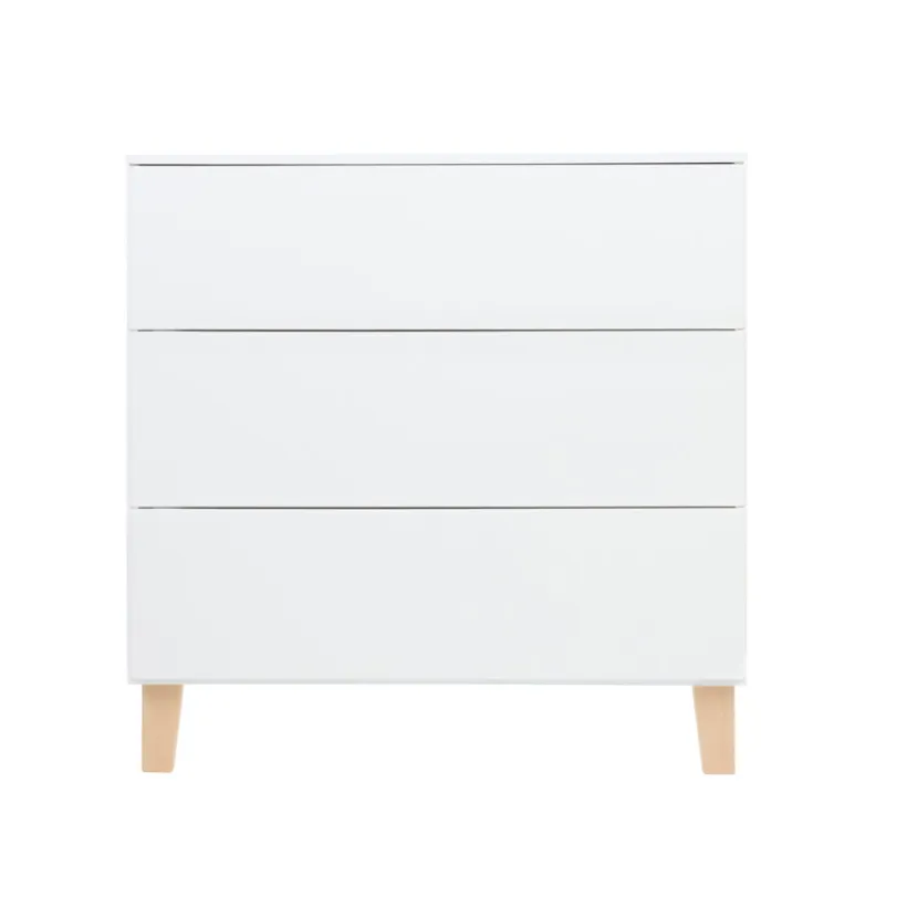 Commode 3 tiroirs blanche Noah 2.0