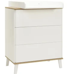 Commode 3 tiroirs en bois Noah