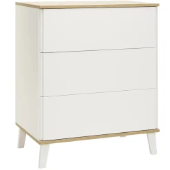 Commode 3 tiroirs en bois Noah