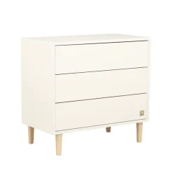 Commode 3 tiroirs Paloma blanc