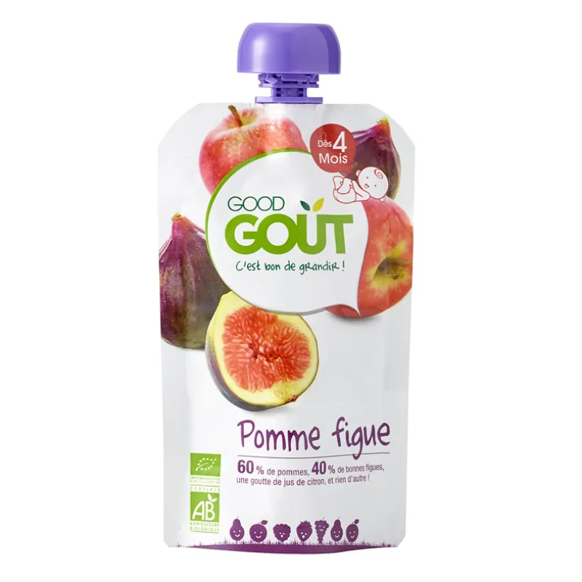 Compote pomme figue bio - 120g