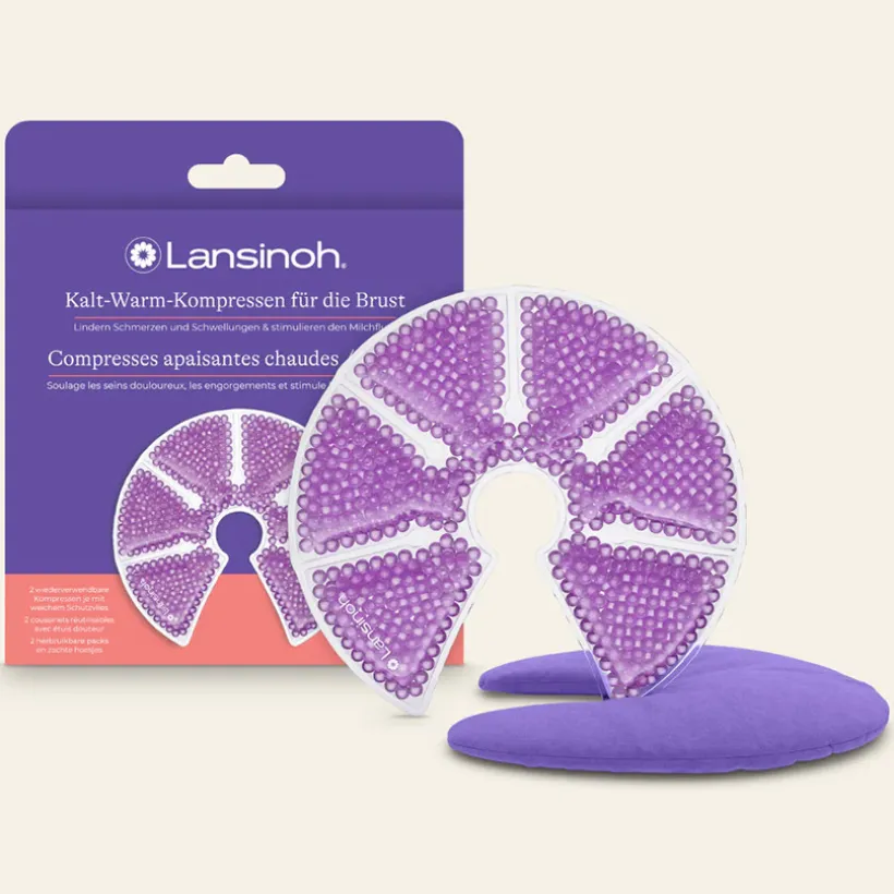 Compresses apaisantes chaudes/ froides 3-en1