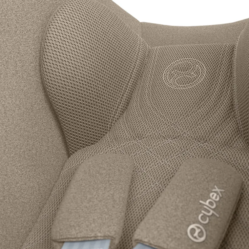 Coque auto Cloud T i-Size tissu Plus cozy beige