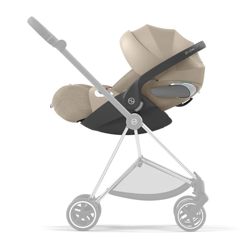 Coque auto Cloud T i-Size tissu Plus cozy beige