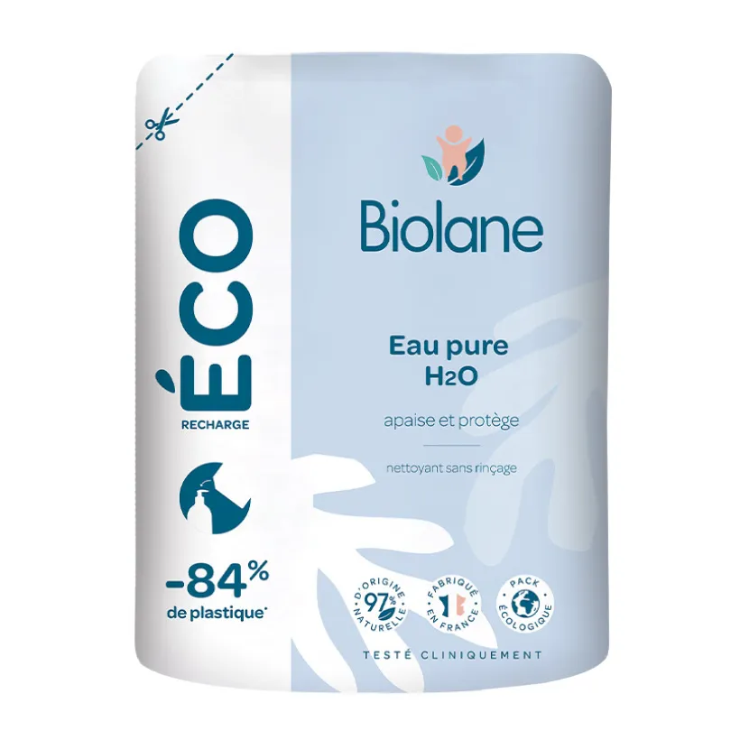 Éco-recharge nettoyant sans rinçage Eau Pure H2O 400 ml