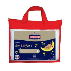 Couette légère P'tit Dodo en tissu de coton bio 75 x 120 cm