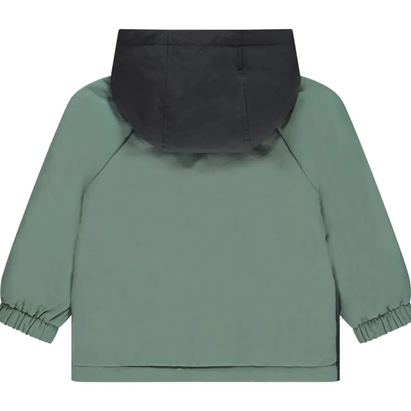 Coupe-vent effet color block doublé polaire pour bébé garçon