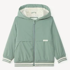 Coupe-vent garçon zippé à capuche imperméable