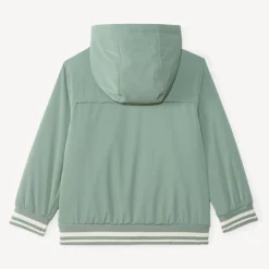 Coupe-vent garçon zippé à capuche imperméable