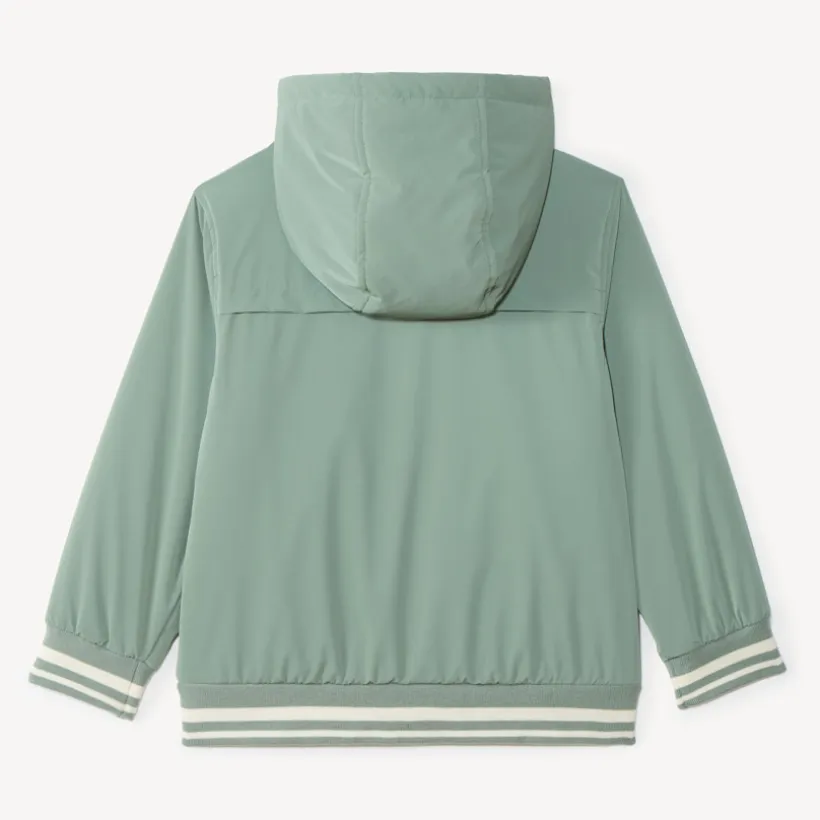 Coupe-vent garçon zippé à capuche imperméable