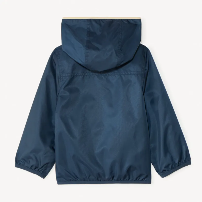 Coupe-vent uni doublé en jersey pour bébé garçon