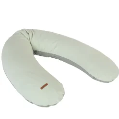 Coussin d'allaitement bicolore vert