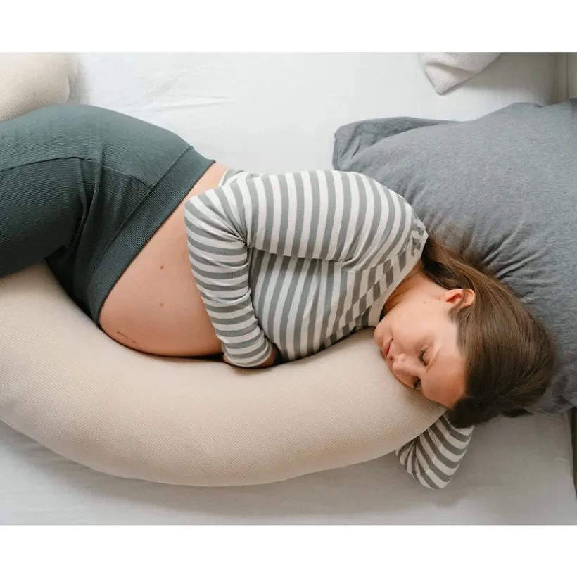 Coussin d'allaitement Buddy corduroy green