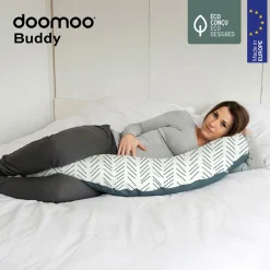 Coussin d'allaitement Doomoo – Ethnic petrol