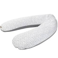 Coussin d'allaitement en microbilles 160cm imprimé Dots