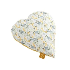 Coussin décoratif Promenons-nous - Jaune Topaze