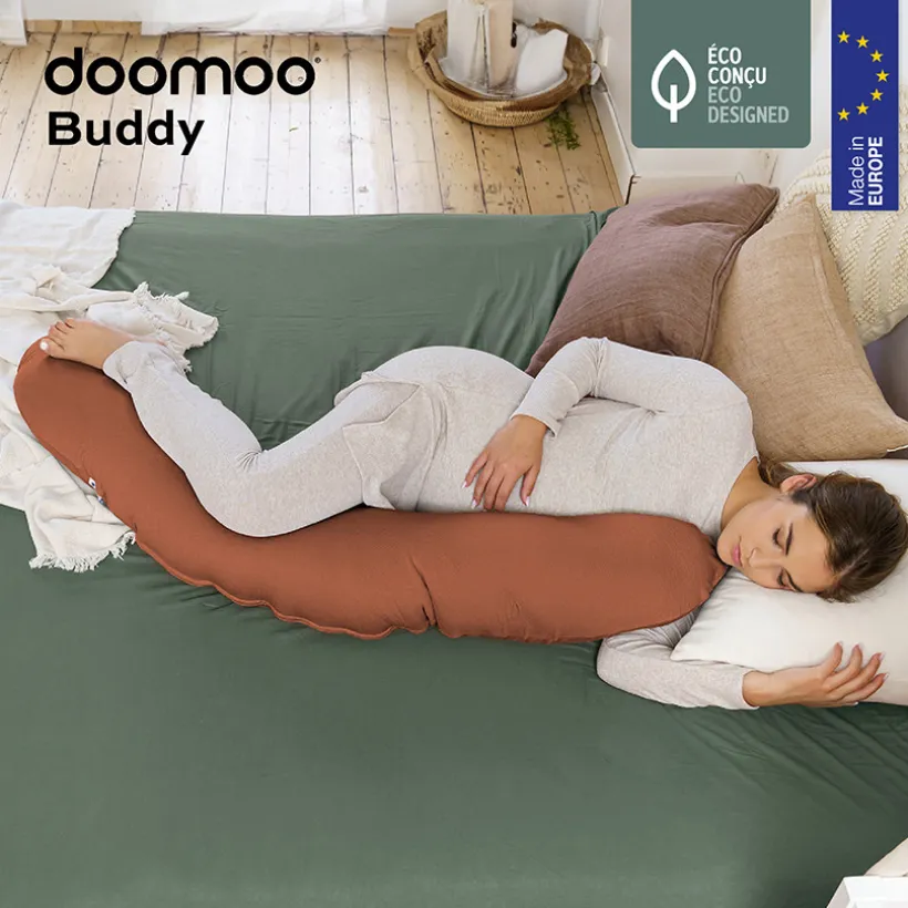 Coussin de maternité Doomoo Tetra - Terracotta