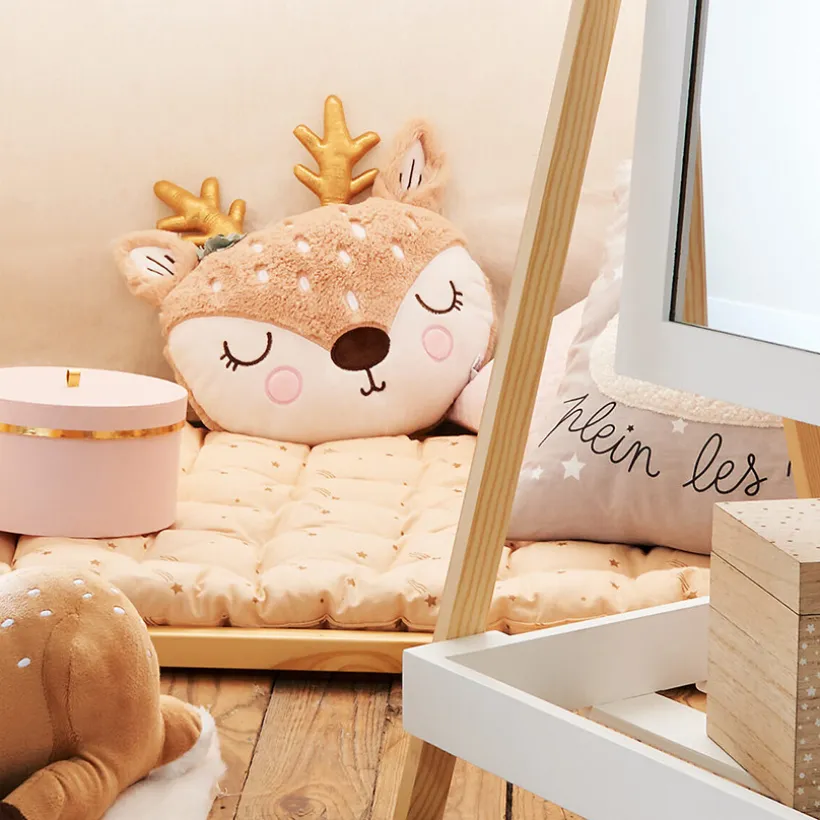 Coussin tête de biche
