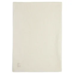 Couverture berceau Basic Knit Fleece 75x100cm - Ivory/Coral
