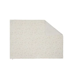 Couverture double face sherpa/gaze 80 x 110 cm Little Deer