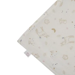 Couverture double face sherpa/gaze 80 x 110 cm Little Deer