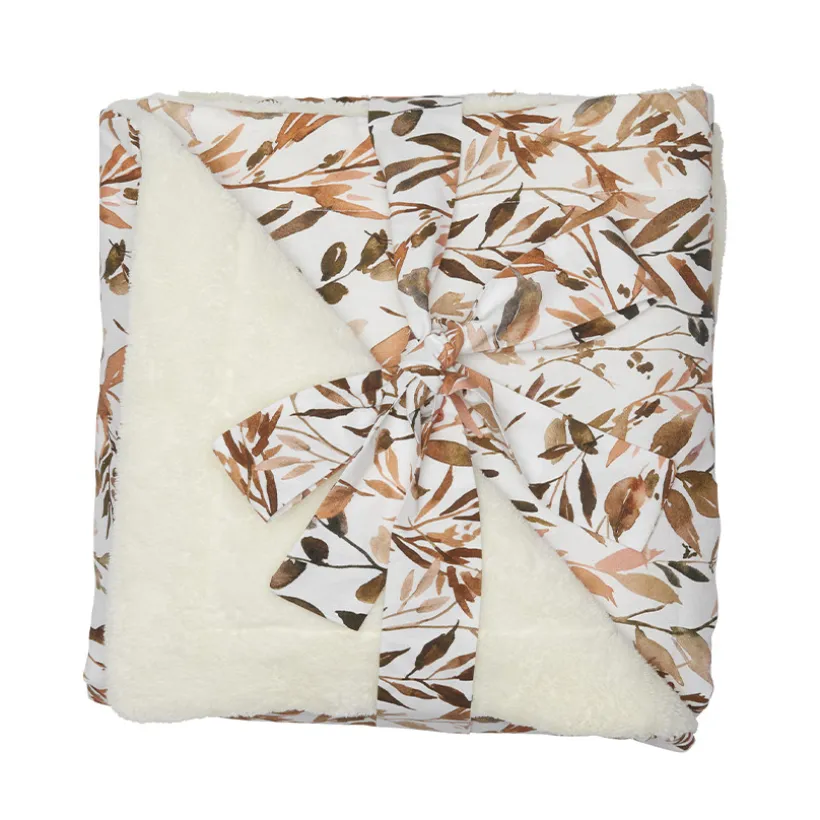 Couverture Luxe en microfibre Caramel Forest