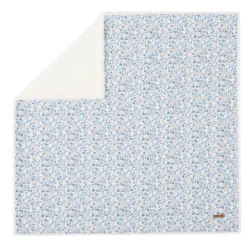 Couvertures en popeline et sherpa 80 x 80 cm - Tiny Flowers