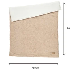 Couverture supersoft Teddy - Beige - 75x100cm