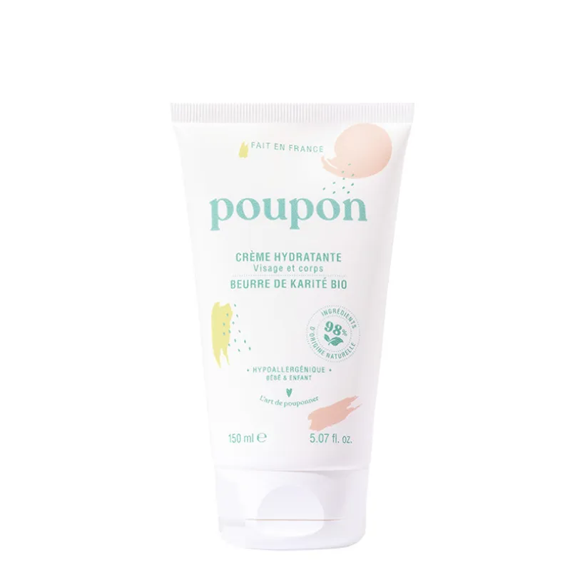 Crème hydratante visage et corps au beurre de karité - 150 ml