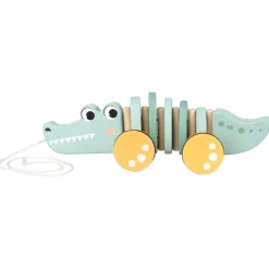 Crocodile à tirer - Multicolore