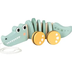 Crocodile à tirer - Multicolore